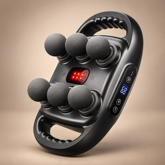 VibraFlex 6-Head Massager Gun